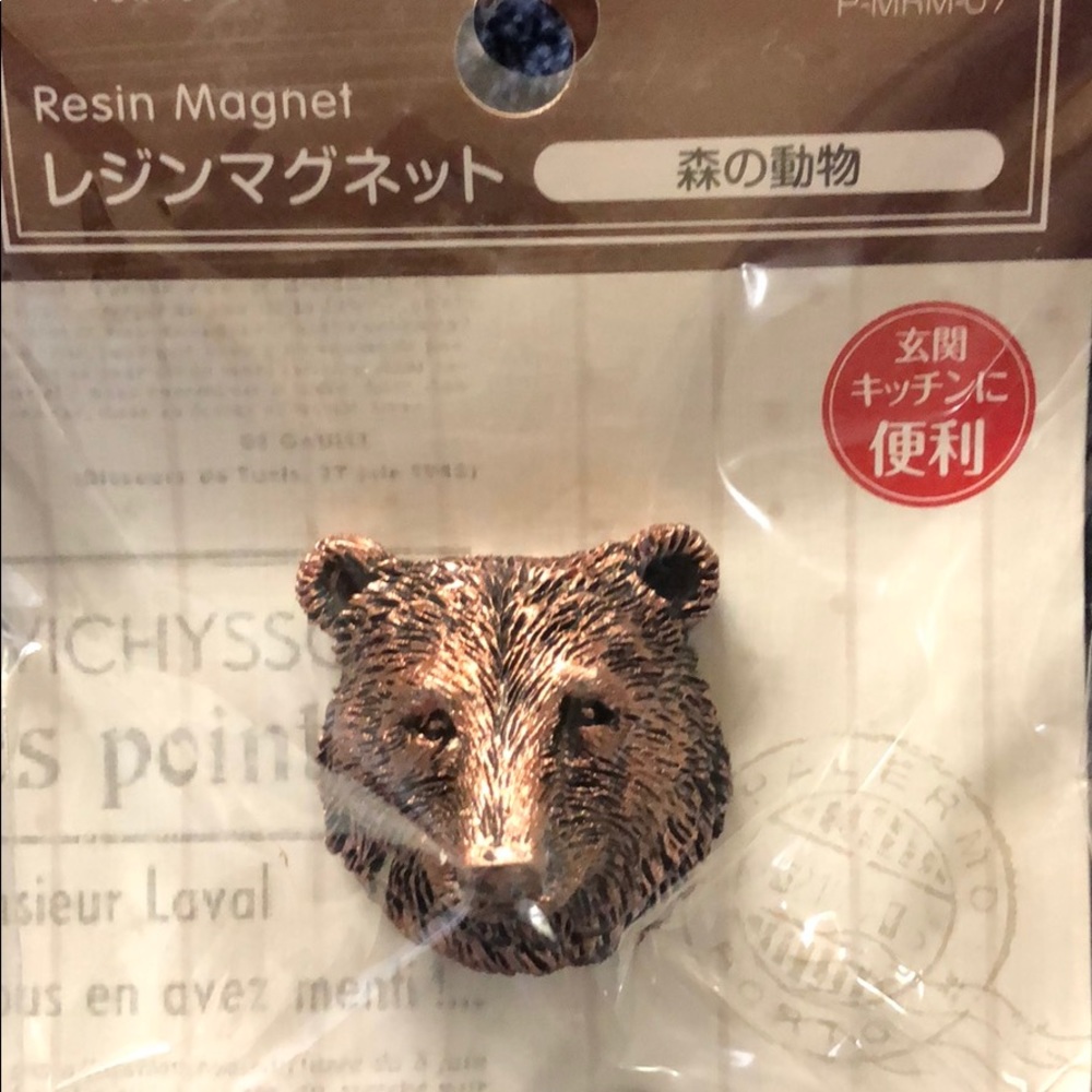 🐻 Resin Bear Magnet